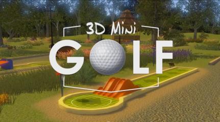 3D Mini Golf Title Screen